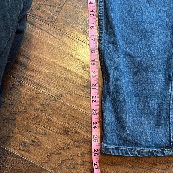 Everlane The Original Cheeky High Rise Straight Denim Jeans Washed Midnight 26 - Picture 12 of 13